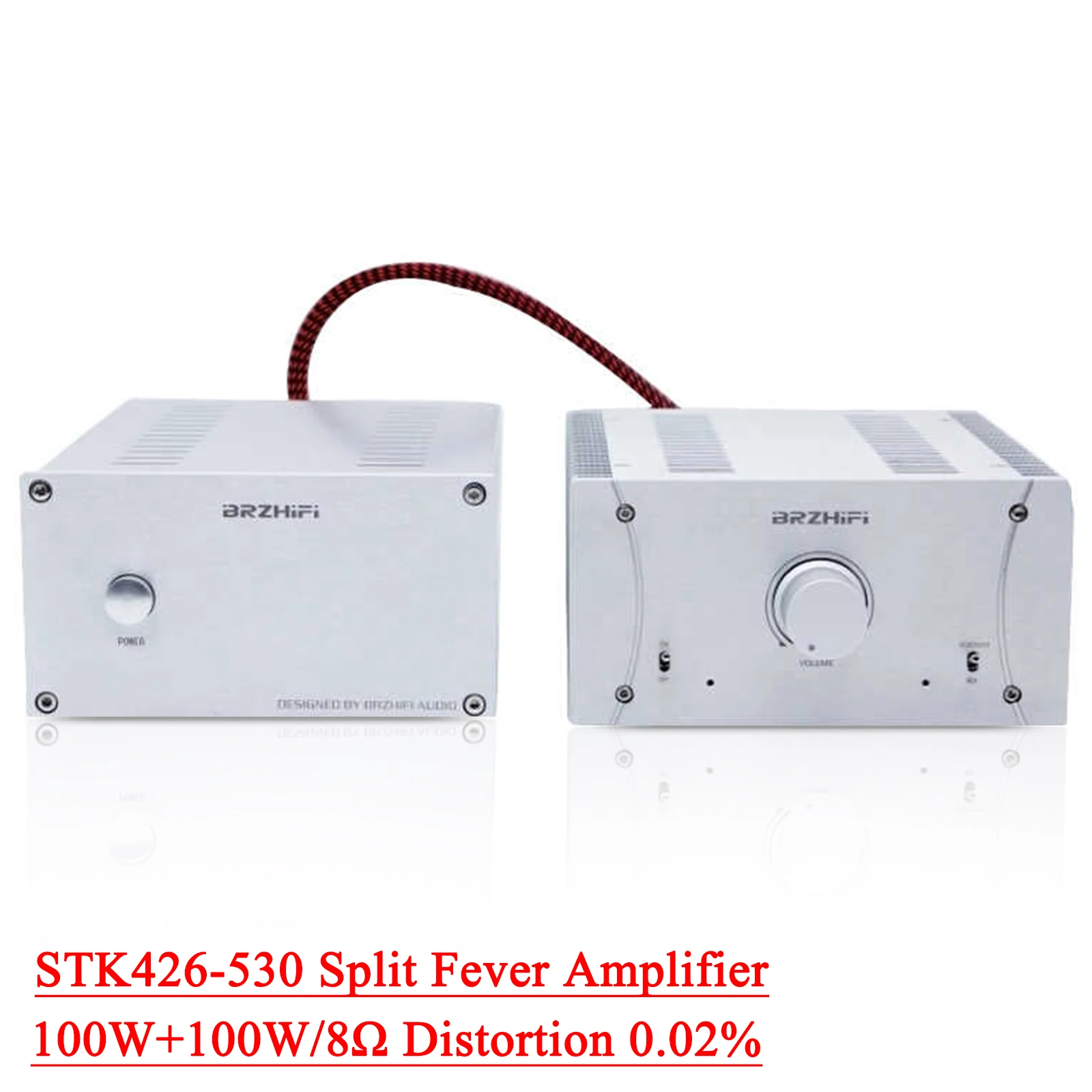 SUQIYA 2*100W Thick Film STK426-530 Split Home Fever Amplifier Power Bluetooth 5.0 Desktop HIFI
SUQIYA 2*100W Thick Film STK426-530 Split Home Fever Amplifier Power Bluetooth 5.0 Desktop HIFI
