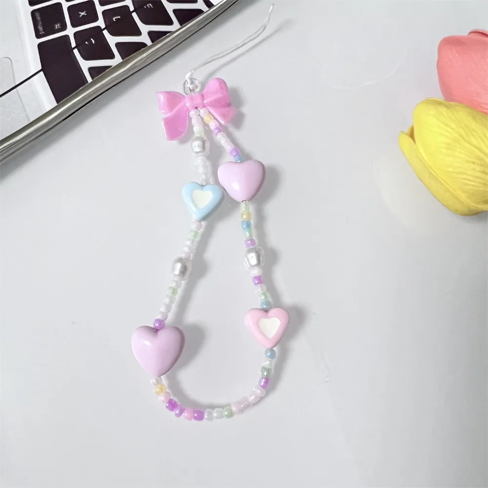1 pink bow love girl beaded bracelet wristband ccd camera pendant accessories keychain DIY mobile phone chain
1 pink bow love girl beaded bracelet wristband ccd camera pendant accessories keychain DIY mobile phone chain