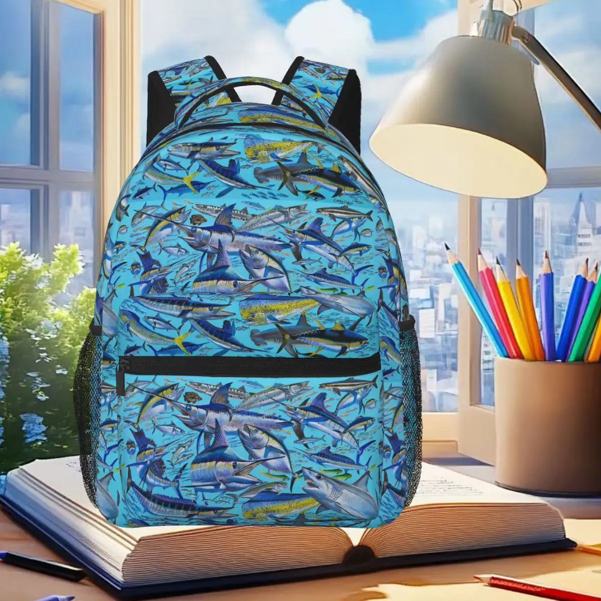 Offshore Gamefish Collage Student Backpack School Bag Hiking Travel Daypack for Boys Girls Fashion Bookbag Shoulder Bags
Offshore Gamefish Collage Student Backpack School Bag Hiking Travel Daypack for Boys Girls Fashion Bookbag Shoulder Bags