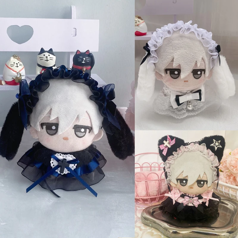 Кукла-идол 10 см без атрибутов, милая одежда, кукла-нунцу 10 см, изысканная и великолепная одежда с кошачьими ушками 
Кукла-идол 10 см без атрибутов, милая одежда, кукла-нунцу 10 см, изысканная и великолепная одежда с кошачьими ушками