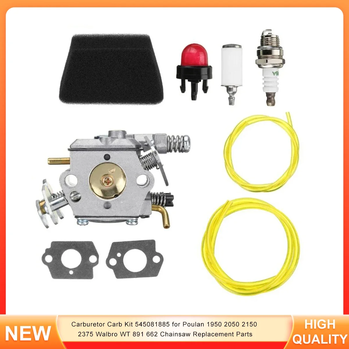 Карбюратор Carb Kit 545081885 для птиц 1950 2050 2150 Walbro WT 2375 запасные части для бензопилы
Карбюратор Carb Kit 545081885 для птиц 1950 2050 2150 Walbro WT 2375 запасные части для бензопилы
