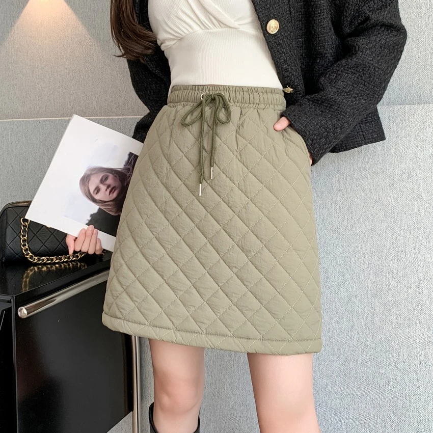 Seoulish Autumn Winter Warm Vintage Women's A-line Wrap Skirts Pockets 2025 New High Waist Casual Loose Short Skirts Female
Seoulish Autumn Winter Warm Vintage Women's A-line Wrap Skirts Pockets 2025 New High Waist Casual Loose Short Skirts Female