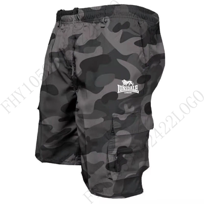 Summer new men's 2026 fashionable shorts with elastic waist drawstring pocket, tactical casual solid color camouflage, comfortab
Summer new men's 2026 fashionable shorts with elastic waist drawstring pocket, tactical casual solid color camouflage, comfortab