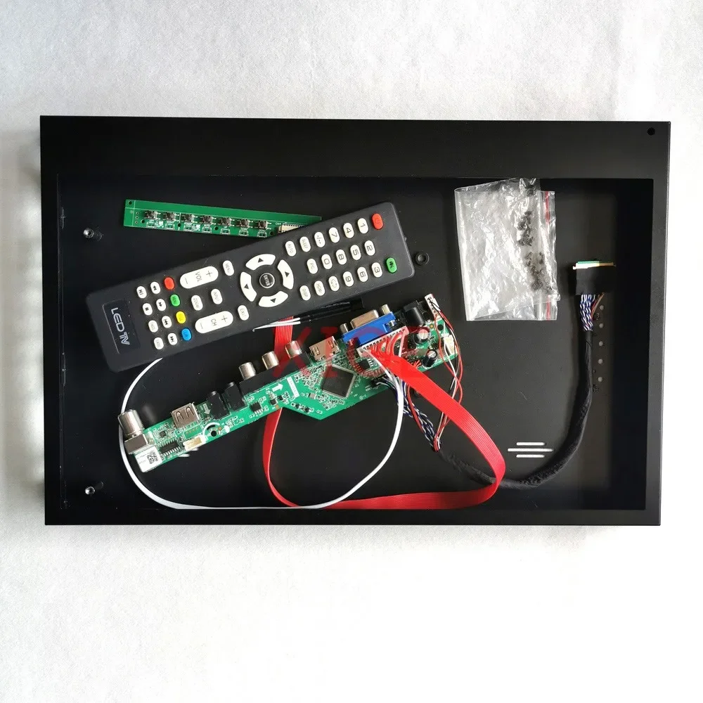 Controller Board+Metal Shell For BT156GW01/BT156GW02 Analog TV Signal 15.6" 40 Pin LVDS VGA+HDMI+AV+USB DIY Kit 1366*768 Display
Controller Board+Metal Shell For BT156GW01/BT156GW02 Analog TV Signal 15.6" 40 Pin LVDS VGA+HDMI+AV+USB DIY Kit 1366*768 Display