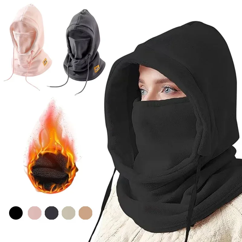 Winter Warm Hat with Mask and Neck Warmer 3-in-1 Cold Resistant Windproof Head Cover Masked Hat Cycling Cold Weather Protection
Winter Warm Hat with Mask and Neck Warmer 3-in-1 Cold Resistant Windproof Head Cover Masked Hat Cycling Cold Weather Protection