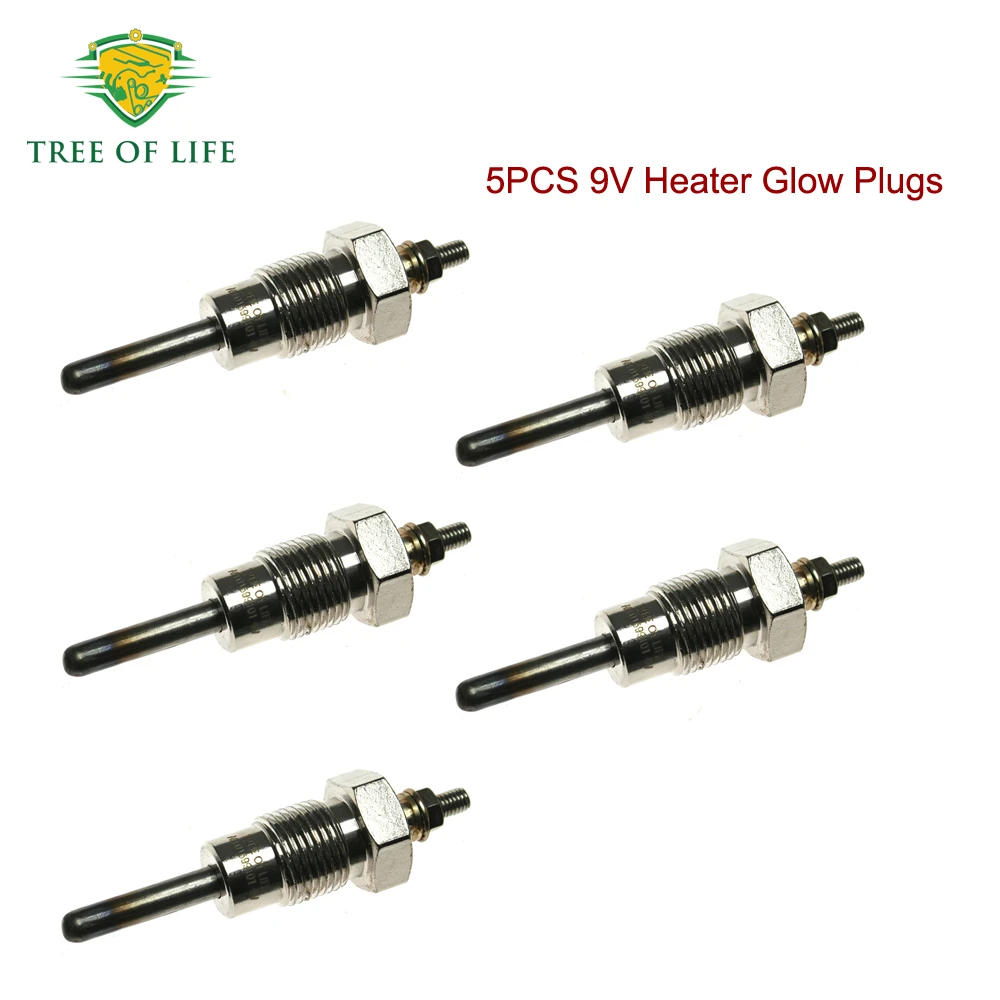 5x 9V Heater Glow Plugs For Mercedes Estate / Saloon 300 D KOMBI T-Model (S123) Stufenheck (W123) 1977-1985 GV626 A000 159 91 01
5x 9V Heater Glow Plugs For Mercedes Estate / Saloon 300 D KOMBI T-Model (S123) Stufenheck (W123) 1977-1985 GV626 A000 159 91 01
