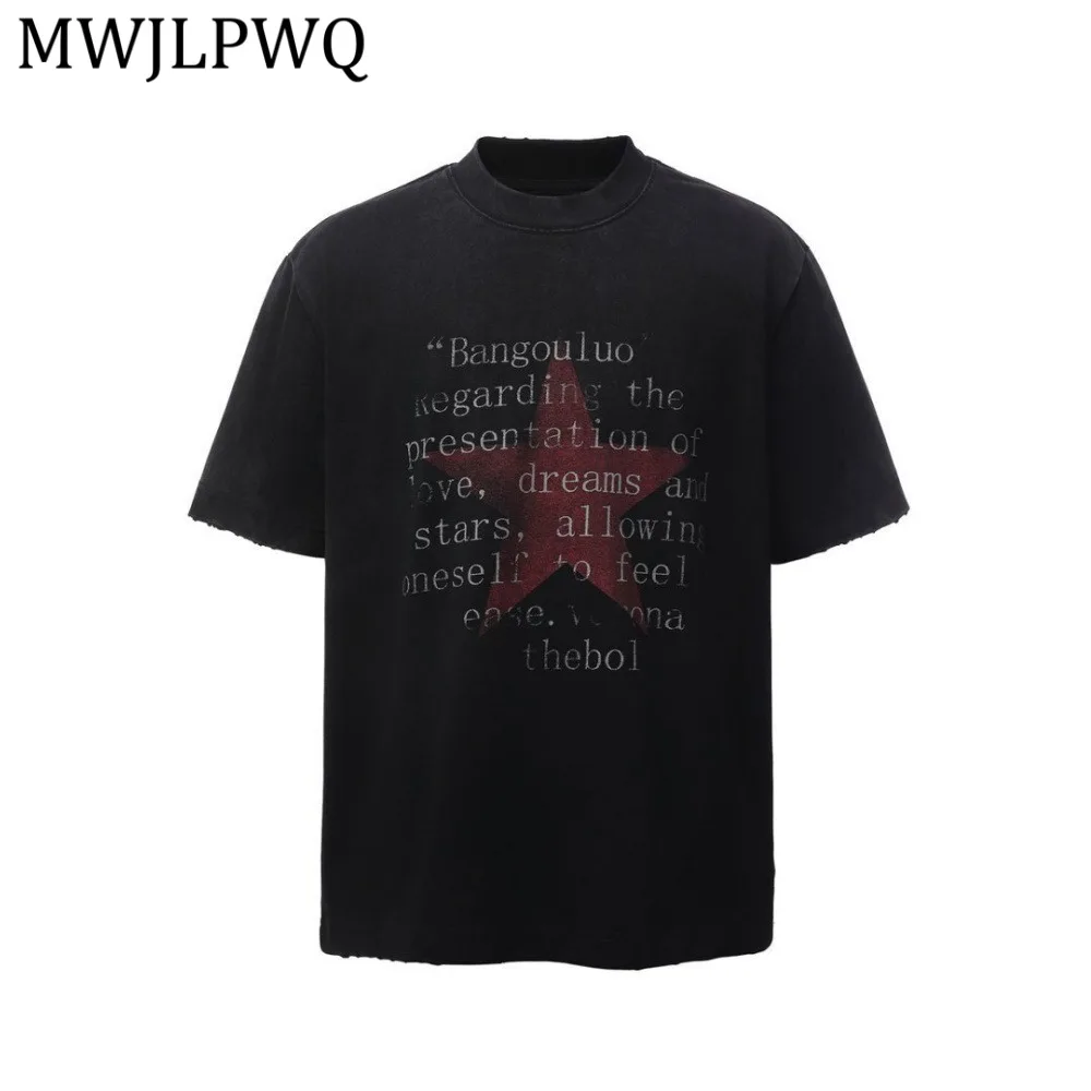 Мужская футболка MWJLPWQ с принтом, коротким рукавом, эффектом потертости, в винтажном стиле, повседневная, модная, в стиле панк, весна-лето, 14009
Мужская футболка MWJLPWQ с принтом, коротким рукавом, эффектом потертости, в винтажном стиле, повседневная, модная, в стиле панк, весна-лето, 14009