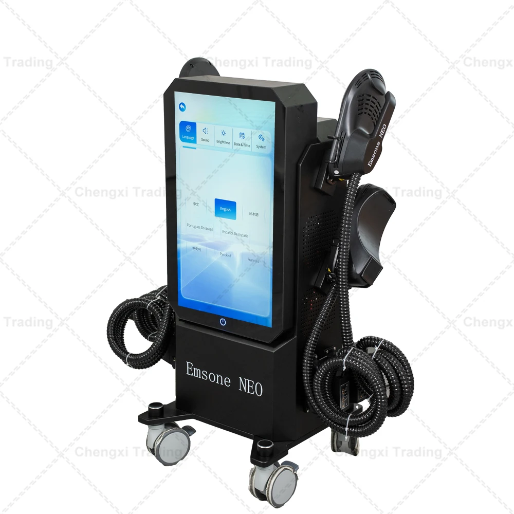 New Emsone NEO Muscle Building Hip Lift Ultra Muscle Stimulator EMS Weight Loss Sculpt Slim Body Sculpting Machine
New Emsone NEO Muscle Building Hip Lift Ultra Muscle Stimulator EMS Weight Loss Sculpt Slim Body Sculpting Machine