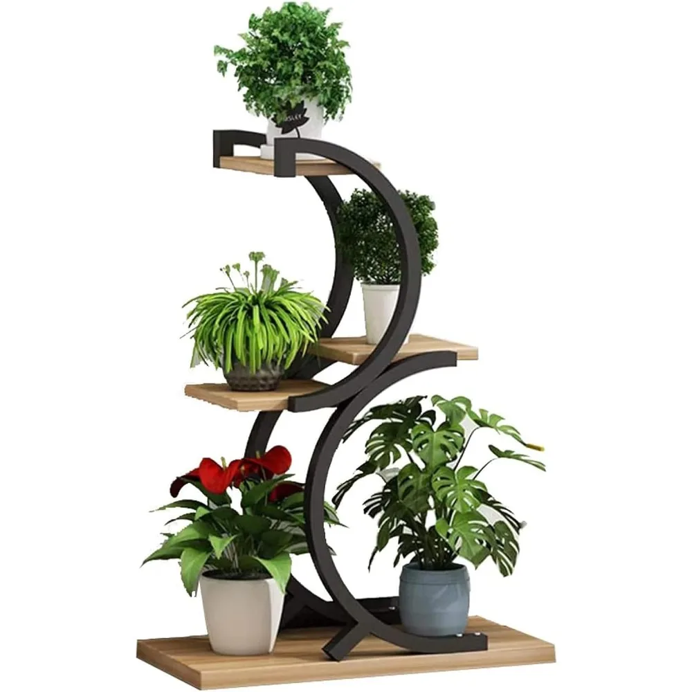 5 Tier Metal Flower Stand, Smooth Waterproof Plant Shelf, for Room Corner, Living Room, Balcony Space-Saving
5 Tier Metal Flower Stand, Smooth Waterproof Plant Shelf, for Room Corner, Living Room, Balcony Space-Saving