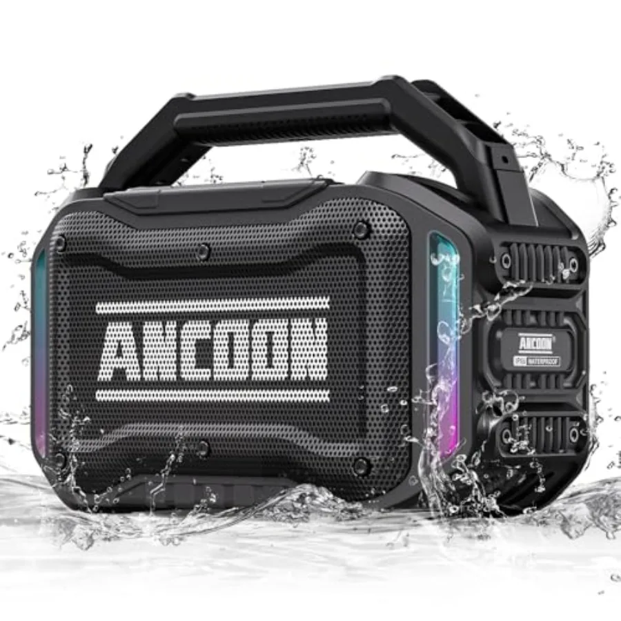 Speakers tooth Wireless: 80W Peak Loud Speaker with Bass, 20H Playtime, IPX6 Waterproof, Large Jobsite Speakers for Work, Outdo
Speakers tooth Wireless: 80W Peak Loud Speaker with Bass, 20H Playtime, IPX6 Waterproof, Large Jobsite Speakers for Work, Outdo