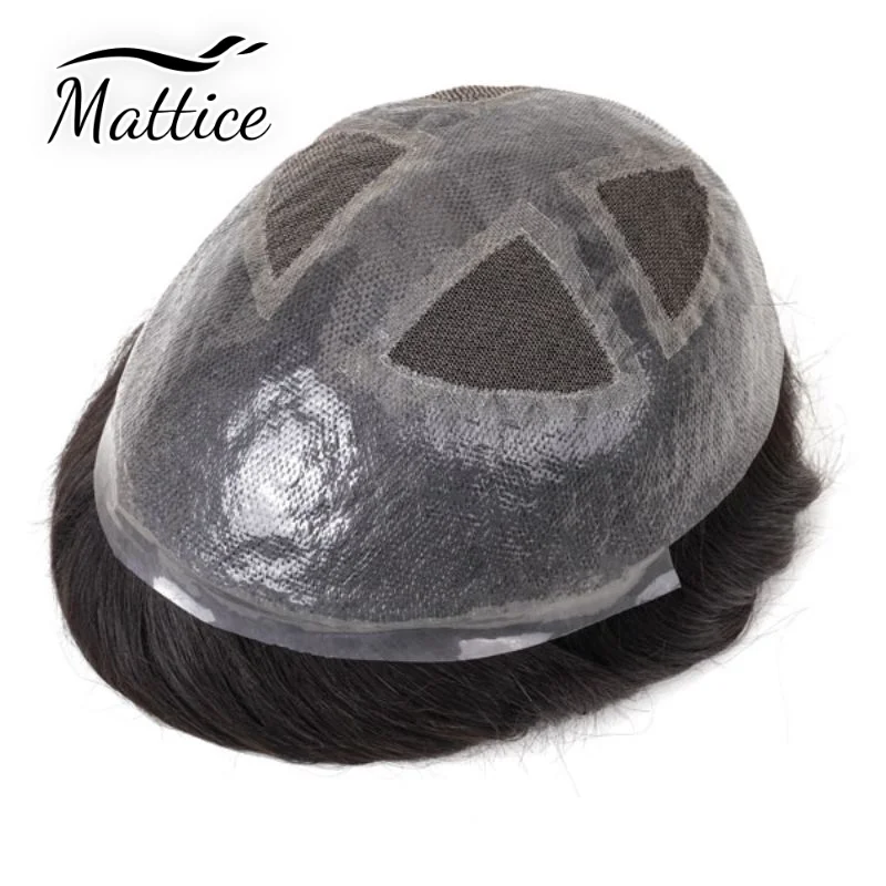 Real Hair Wig Men Hair Prosthesis Breathable Lace Hair System with 0.08mm Thin Skin Hair System Combined with Lace Patches
Real Hair Wig Men Hair Prosthesis Breathable Lace Hair System with 0.08mm Thin Skin Hair System Combined with Lace Patches
