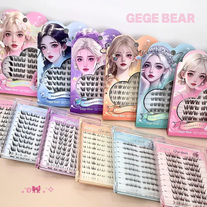 Gege Bear Korean-style Daily Glue-free Series Of False Eyelashes, Self-adhesive, Segmented, Natural-looking, Realistic Eyelashes
Gege Bear Korean-style Daily Glue-free Series Of False Eyelashes, Self-adhesive, Segmented, Natural-looking, Realistic Eyelashes