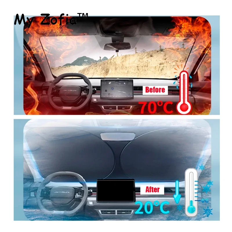 For Chery JETOUR DASHING 2023 2024 2025 Car Windshield Sunshade Cover Anti UV Protection Auto Parts
For Chery JETOUR DASHING 2023 2024 2025 Car Windshield Sunshade Cover Anti UV Protection Auto Parts
