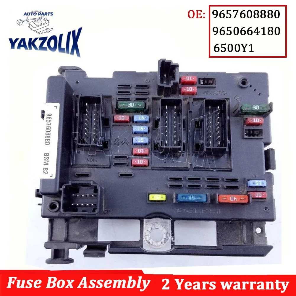 BSM B2 Brand New Fuse Box Module For Peugeot 307 406 807 206 Citroen C3 C5 C8 Xsara 1999 - 2012 9657608880 9657608580 6500Y1
BSM B2 Brand New Fuse Box Module For Peugeot 307 406 807 206 Citroen C3 C5 C8 Xsara 1999 - 2012 9657608880 9657608580 6500Y1
