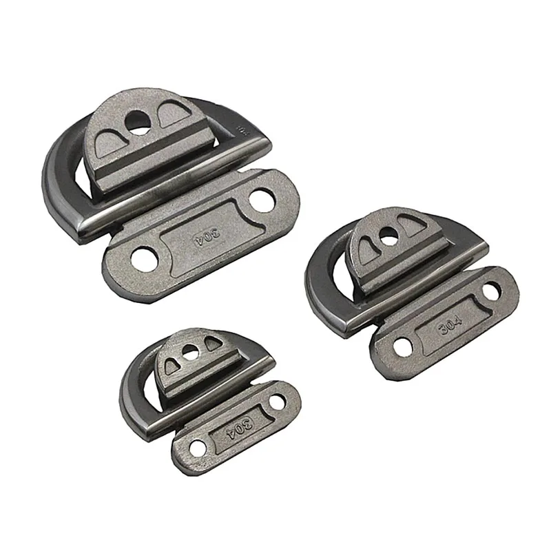 1PCS 316/304 Stainless Steel D Ring Tie Downs Mirror Polish Marine Grade Folding Trailer Anchors Lashing Ring For Yacht Boat
1PCS 316/304 Stainless Steel D Ring Tie Downs Mirror Polish Marine Grade Folding Trailer Anchors Lashing Ring For Yacht Boat