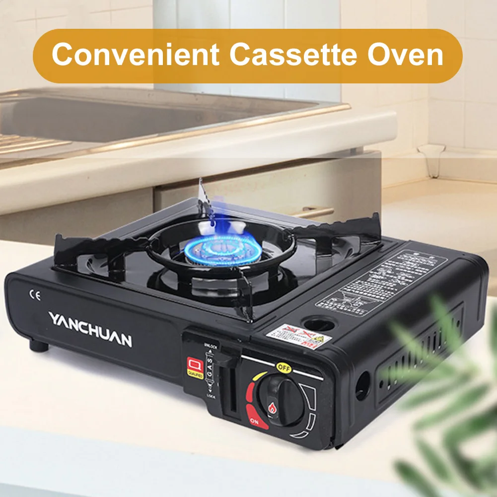 Portable Camping Gas Stove Single Burner Camping Stove Automatic Ignition Cassette Stove Gas Burner for Indoor Outdoor Cooking
Portable Camping Gas Stove Single Burner Camping Stove Automatic Ignition Cassette Stove Gas Burner for Indoor Outdoor Cooking 
