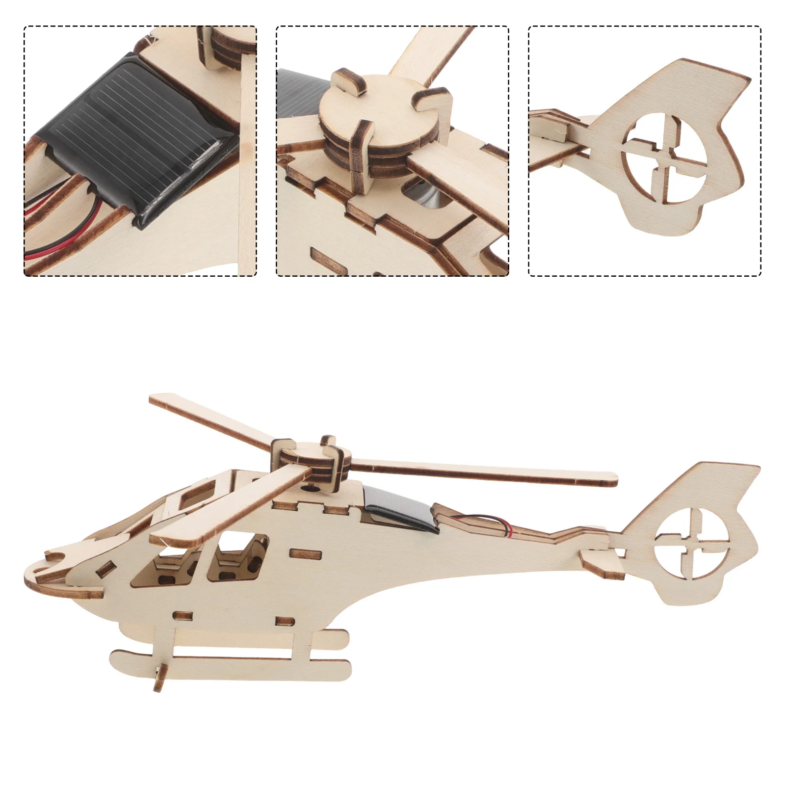 1 set 1 Set Solar Powered Helicopter Kit Wooden Assemble For Kids Diy Science Experiment Stem Engineering Building Set - Solar
1 set 1 Set Solar Powered Helicopter Kit Wooden Assemble For Kids Diy Science Experiment Stem Engineering Building Set - Solar