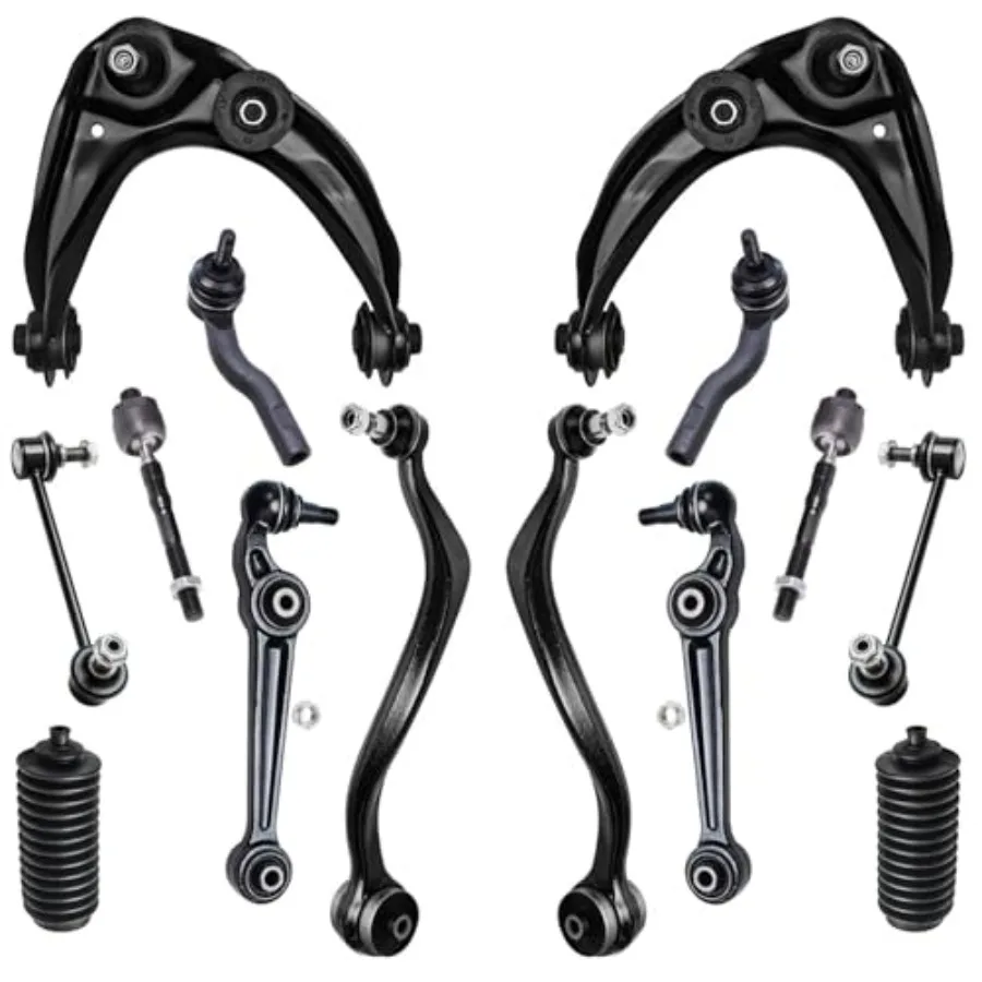 Detroit Axle - Front End 14pc Suspension Kit for Mazda 6 2003 2004 2005 2006 2007 2008 6 Upper and Lower Control Arms with Ball
Detroit Axle - Front End 14pc Suspension Kit for Mazda 6 2003 2004 2005 2006 2007 2008 6 Upper and Lower Control Arms with Ball