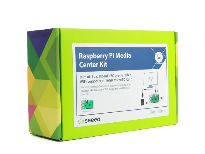 Raspberry Pi Media Center Kit Out-of-box OpenELEC preinstalled Raspberry Pi 2 supported Including WiFi USB Dongle HDMI CEC
Raspberry Pi Media Center Kit Out-of-box OpenELEC preinstalled Raspberry Pi 2 supported Including WiFi USB Dongle HDMI CEC