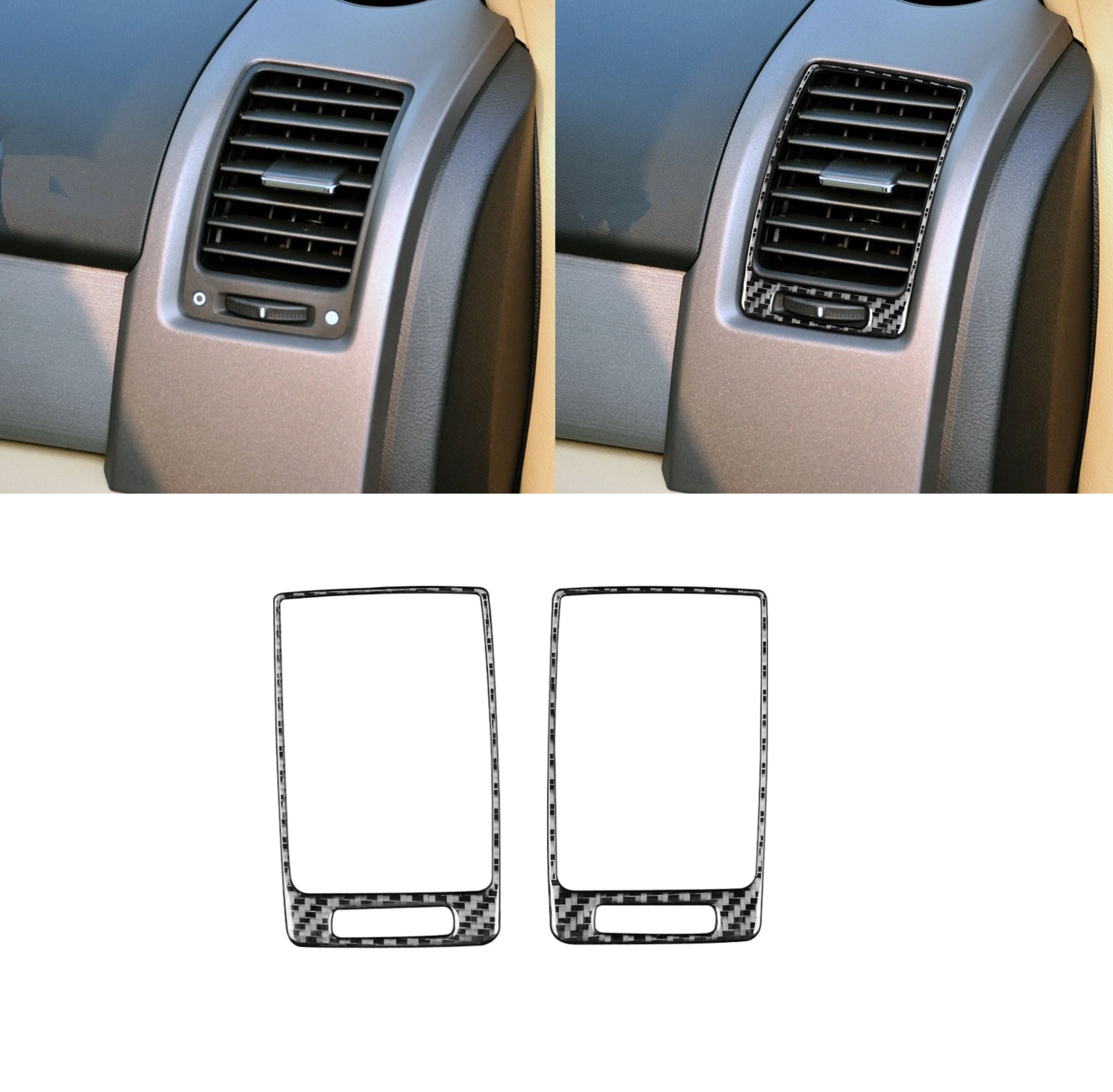Fit For Honda CRV 2007 2008 2009 2010 2011 Carbon Fiber Car Dashboard Side Air Condition Air Outlet Vent Cover Trim
Fit For Honda CRV 2007 2008 2009 2010 2011 Carbon Fiber Car Dashboard Side Air Condition Air Outlet Vent Cover Trim