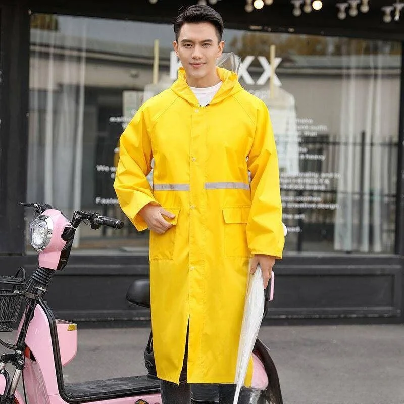 Oxford Cloth PVC One-Piece Raincoat Long Color Outdoor Workwear Windbreaker Raincoat Breathable Disposable Home Living
Oxford Cloth PVC One-Piece Raincoat Long Color Outdoor Workwear Windbreaker Raincoat Breathable Disposable Home Living