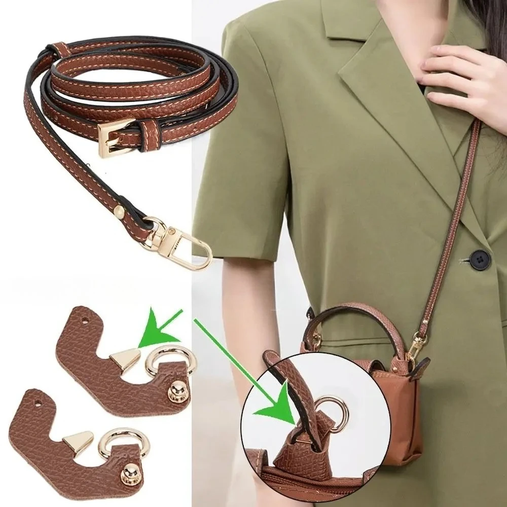 No Hole Punch Leather Replacement Strap Adjustable Crossbody Bag Strap Clip On Shoulder Strap for Purse Handbag Accessory
No Hole Punch Leather Replacement Strap Adjustable Crossbody Bag Strap Clip On Shoulder Strap for Purse Handbag Accessory