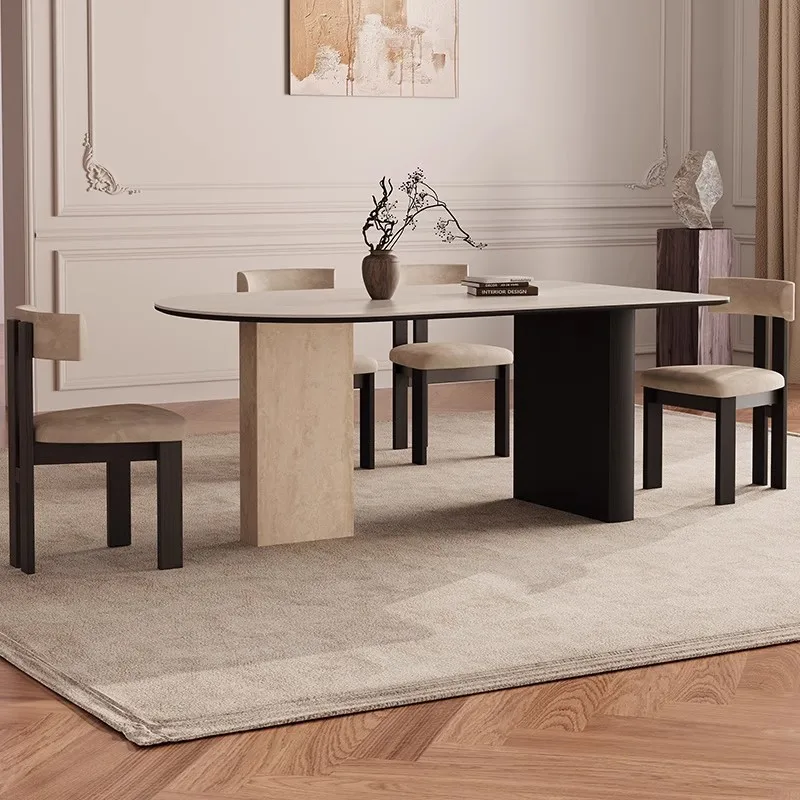 Modern Wood Dining Table Desk Luxury Lounge High Dining Table Kitchen Restaurant Chairs Mesas De Comedor Living Room Furniture
Modern Wood Dining Table Desk Luxury Lounge High Dining Table Kitchen Restaurant Chairs Mesas De Comedor Living Room Furniture