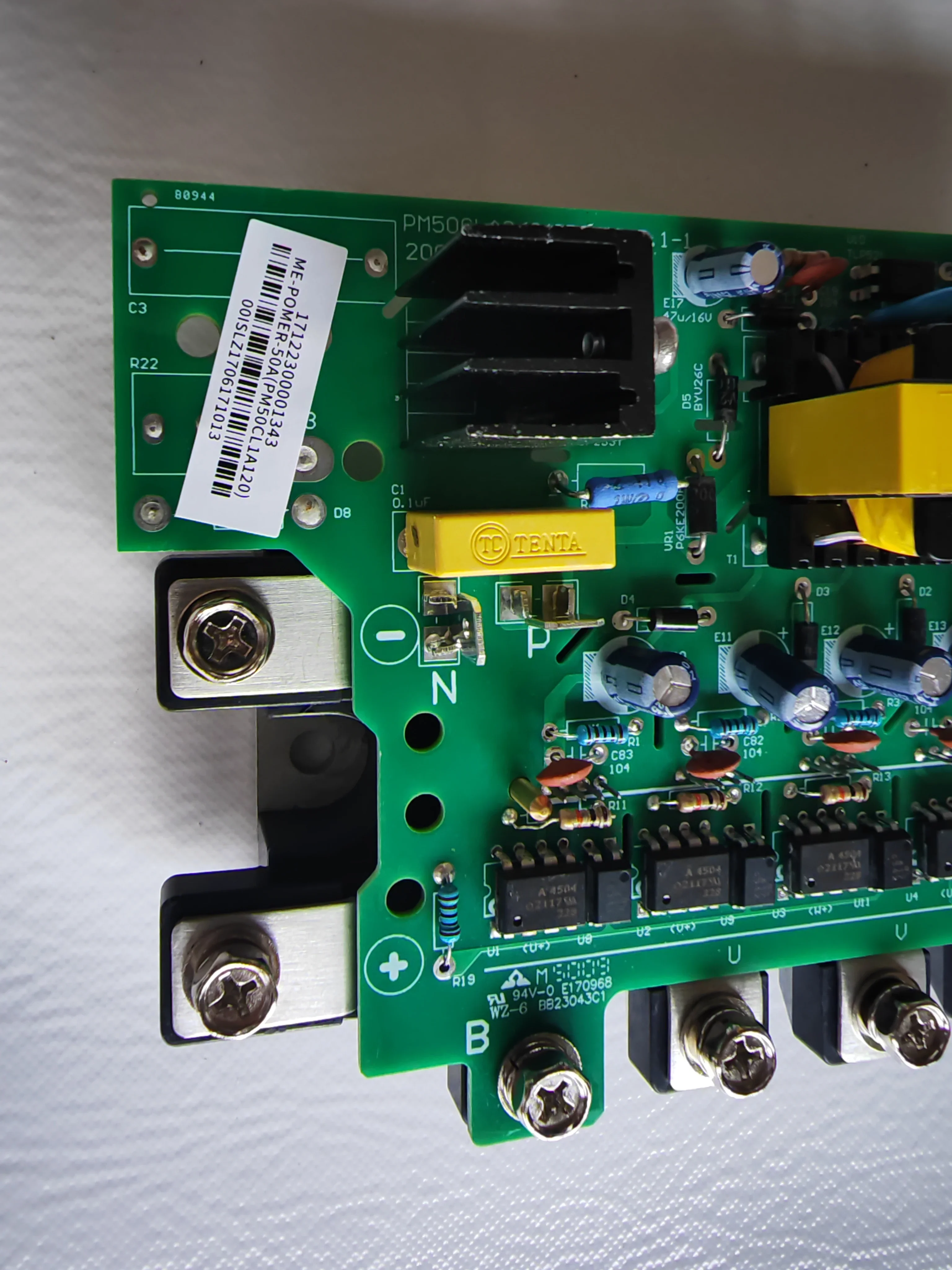 In stock New Gree Multi-on-line Air Conditioner 94V-0 E170968 Motherboard PM50CLA060(IR341).D.1-1 Compressor Driver Mainboard PC 
In stock New Gree Multi-on-line Air Conditioner 94V-0 E170968 Motherboard PM50CLA060(IR341).D.1-1 Compressor Driver Mainboard PC