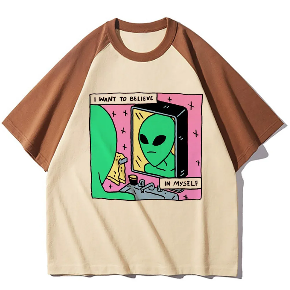Психоделическая футболка Alien Magic, женская уличная футболка, женская одежда в стиле манга, аниме 2000-х годов
Психоделическая футболка Alien Magic, женская уличная футболка, женская одежда в стиле манга, аниме 2000-х годов