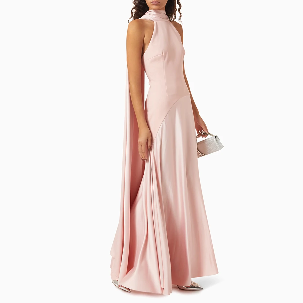 Customized Women's Formal Evening Dresses Pink Ankle Length Elegant Wedding Guest Gowns Maxi Sleeveless Modern Party Dress 2026
Customized Women's Formal Evening Dresses Pink Ankle Length Elegant Wedding Guest Gowns Maxi Sleeveless Modern Party Dress 2026