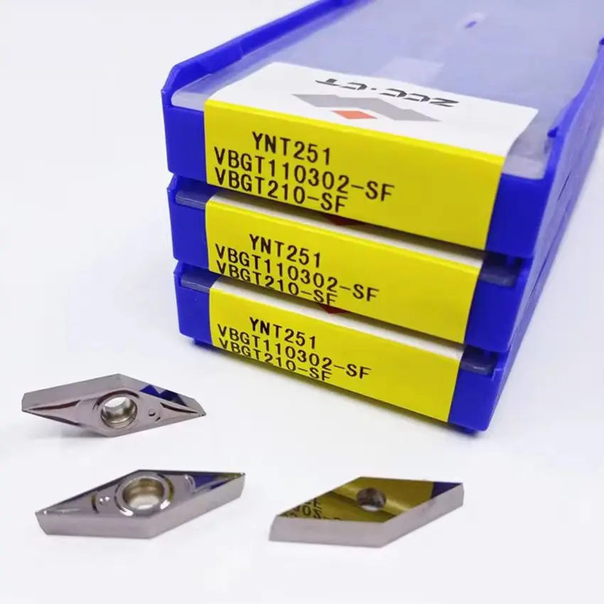 VBGT110302-SF YNG151C/VBGT110304-SF YNG151C/VBGT110302-SF YNT251/VBGT110304-SF YNT251 VBGT ZCC.CT CNC carbide inserts 10pcs/box
VBGT110302-SF YNG151C/VBGT110304-SF YNG151C/VBGT110302-SF YNT251/VBGT110304-SF YNT251 VBGT ZCC.CT CNC carbide inserts 10pcs/box