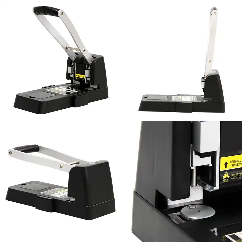 Deli 0150 Black Heavy Punch Manual Labor-saving Punch Can Punch 150 Pages for Financial Office 4pcs Per Carton Set
Deli 0150 Black Heavy Punch Manual Labor-saving Punch Can Punch 150 Pages for Financial Office 4pcs Per Carton Set