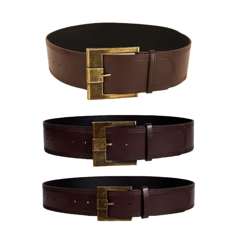 Oversized Belt Punk Waist Belt Unique Buckle for Jeans Dress Wide Belt Dropship
Oversized Belt Punk Waist Belt Unique Buckle for Jeans Dress Wide Belt Dropship