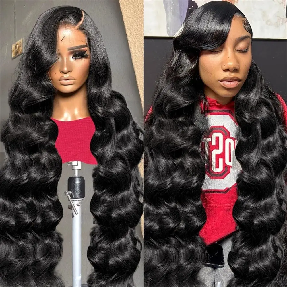 Transparent 13x6 Lace Front Wigs Body Wave Lace Front Wig 34 36 Inch HD Lace Frontal Wigs Pre Plucked Human Hair Wigs For Women
Transparent 13x6 Lace Front Wigs Body Wave Lace Front Wig 34 36 Inch HD Lace Frontal Wigs Pre Plucked Human Hair Wigs For Women