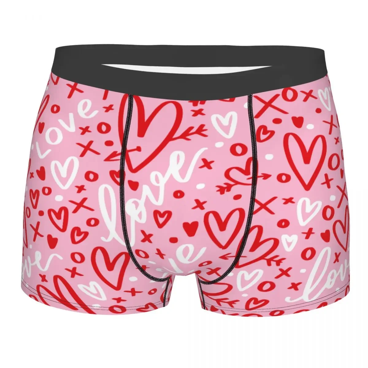 Humor Boxer Pink Heart Shorts Panties Men's Underwear Breathable Underpants for Male
Humor Boxer Pink Heart Shorts Panties Men's Underwear Breathable Underpants for Male