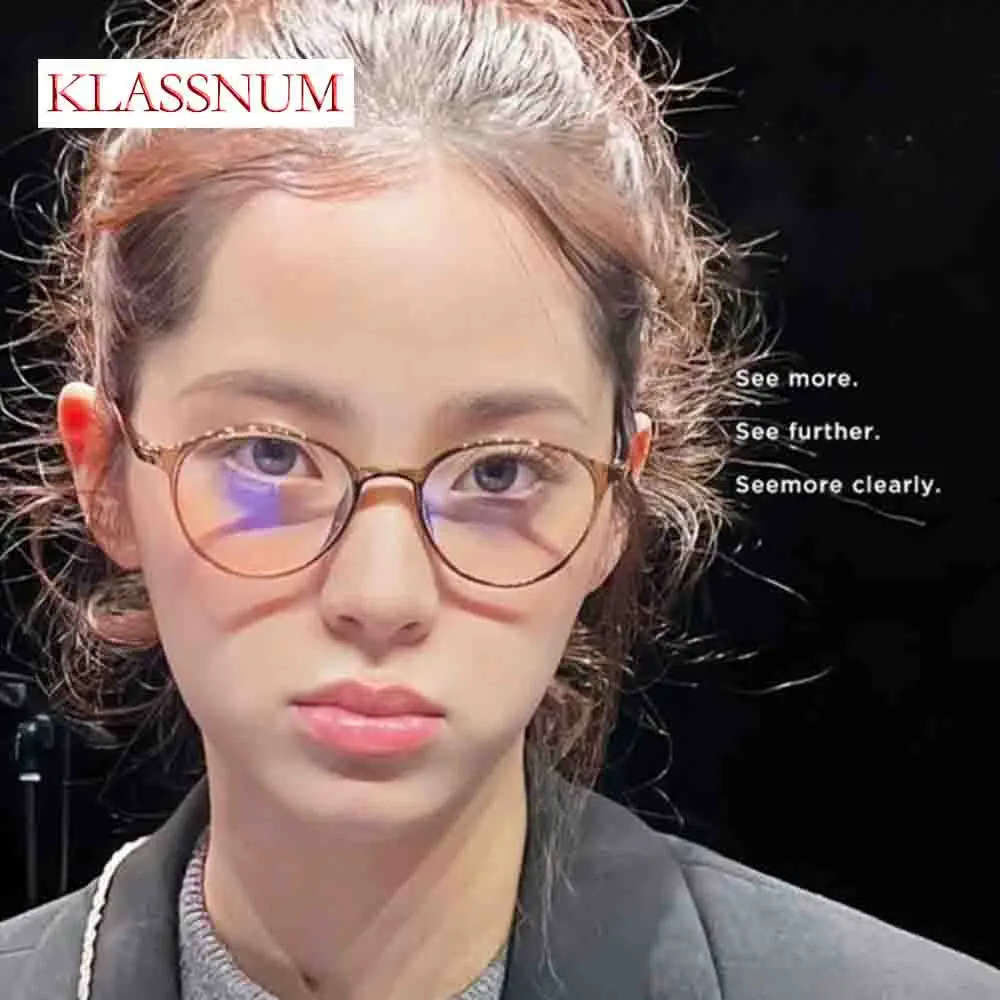 KLASSNUM TR90, японская корейская популярная женская ультралегкая трендовая оправа для очков, свежая и милая овальная оправа, оправа для очков для чтения
KLASSNUM TR90, японская корейская популярная женская ультралегкая трендовая оправа для очков, свежая и милая овальная оправа, оправа для очков для чтения