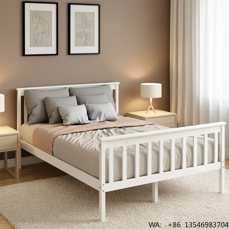 Modern Platform Kids Children king Size Frame Solid Wood Double Bed for Home Bedroom Furniture
Modern Platform Kids Children king Size Frame Solid Wood Double Bed for Home Bedroom Furniture