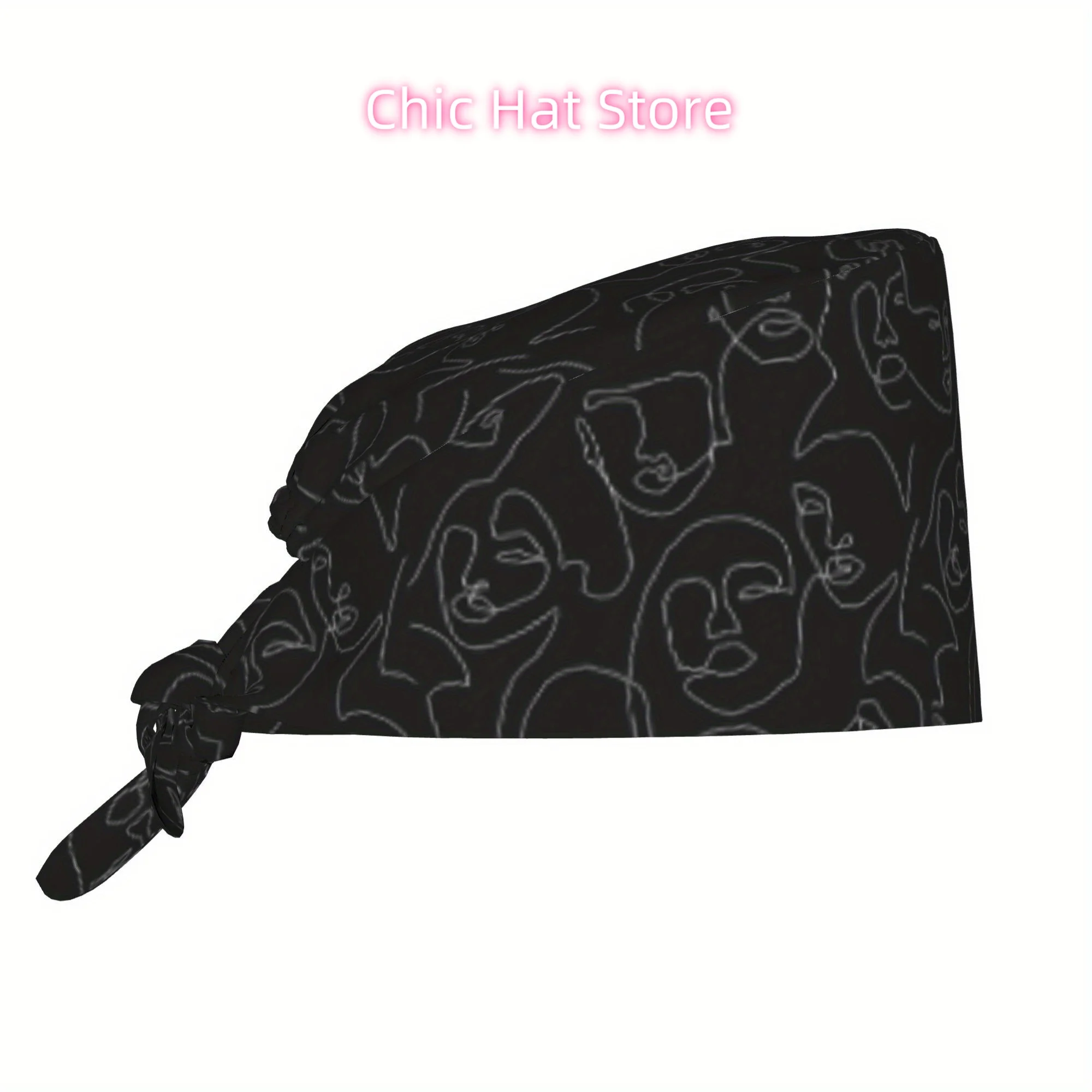 1pc of Unisex Stylish Printed Work Cap - a Lightweight Adjustable Skull Cap with a Tie-Back, Suitable for Nurses, Chefs, And Coo
1pc of Unisex Stylish Printed Work Cap - a Lightweight Adjustable Skull Cap with a Tie-Back, Suitable for Nurses, Chefs, And Coo
