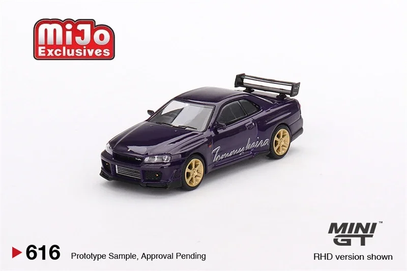 Мини GT Mijo Exclusives 1:64 Skyline GT-R (R34) tommykaida R-z темно-фиолетовый модель автомобиля
Мини GT Mijo Exclusives 1:64 Skyline GT-R (R34) tommykaida R-z темно-фиолетовый модель автомобиля