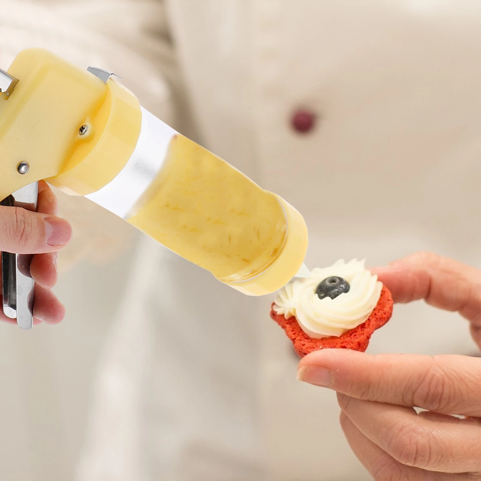Cake Piping Set Baking Tools Cream Yellow Pastry Supplies Safe Ergonomic H Non Slip Base Easy Clean Removable Perfect
Cake Piping Set Baking Tools Cream Yellow Pastry Supplies Safe Ergonomic H Non Slip Base Easy Clean Removable Perfect