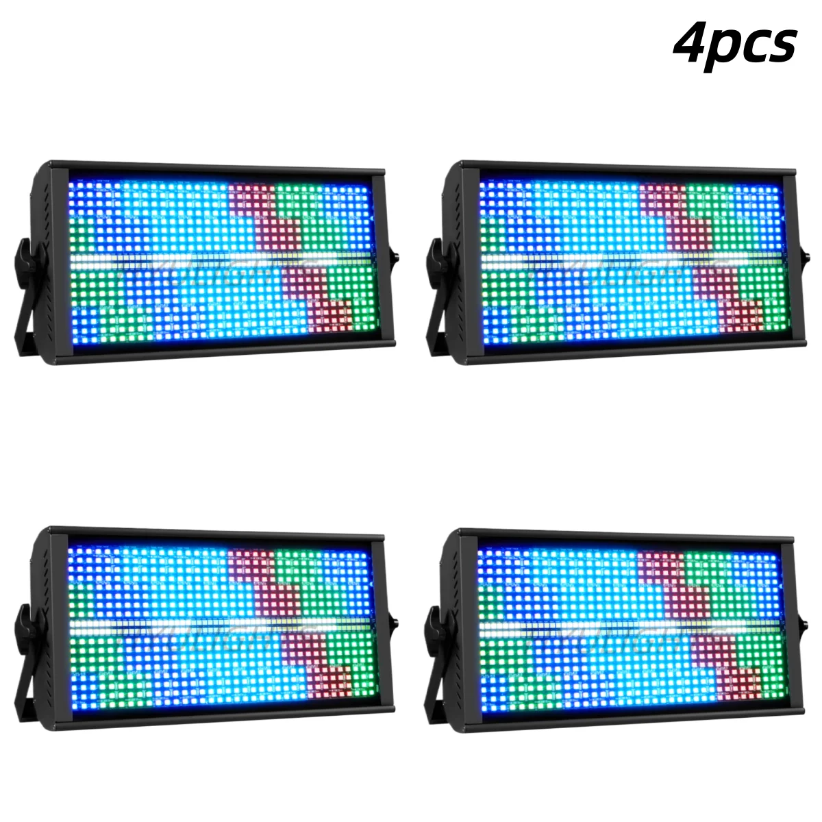 4 шт. 200 Вт светодиодный стробоскоп супер яркий RGBW 4в1 48 перегородка белый 8000K DMX Dj Wash Bar стробоскоп сценическое освещение эффекты
4 шт. 200 Вт светодиодный стробоскоп супер яркий RGBW 4в1 48 перегородка белый 8000K DMX Dj Wash Bar стробоскоп сценическое освещение эффекты