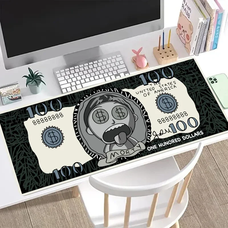 100 Dollar Large Size Mouse Pad 3D Gaming Mouse Pad Gift Keyboard Mat With Non-Slip Rubber Base Accessories Desk Mats 40x90cm
100 Dollar Large Size Mouse Pad 3D Gaming Mouse Pad Gift Keyboard Mat With Non-Slip Rubber Base Accessories Desk Mats 40x90cm
