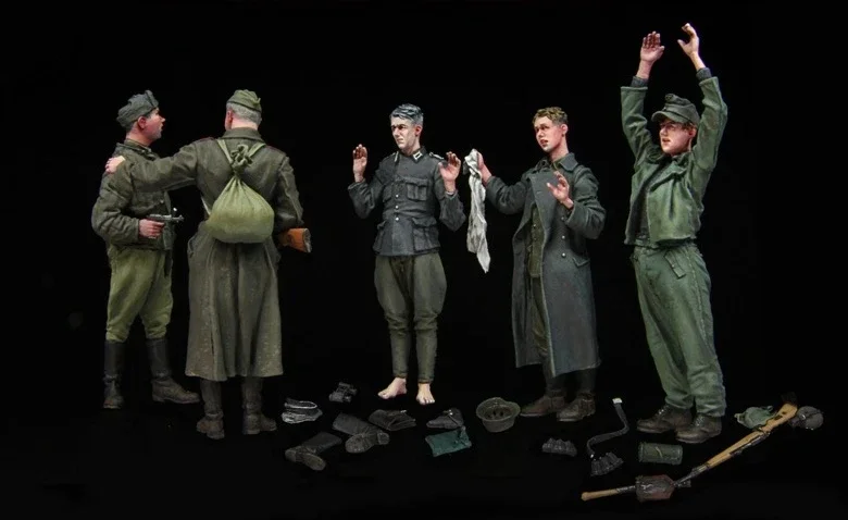 Фигурка модели из смолы 1/35, 5 фигурок, комплект в разобранном и неокрашенном виде
Фигурка модели из смолы 1/35, 5 фигурок, комплект в разобранном и неокрашенном виде