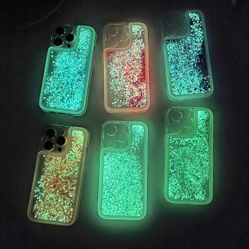Luminous Liquid Quicksand Sequin Transparent Phone Case For iPhone 15 14 11 12 13 Pro Max Plus Solid Color Shockproof Back Cover
Luminous Liquid Quicksand Sequin Transparent Phone Case For iPhone 15 14 11 12 13 Pro Max Plus Solid Color Shockproof Back Cover
