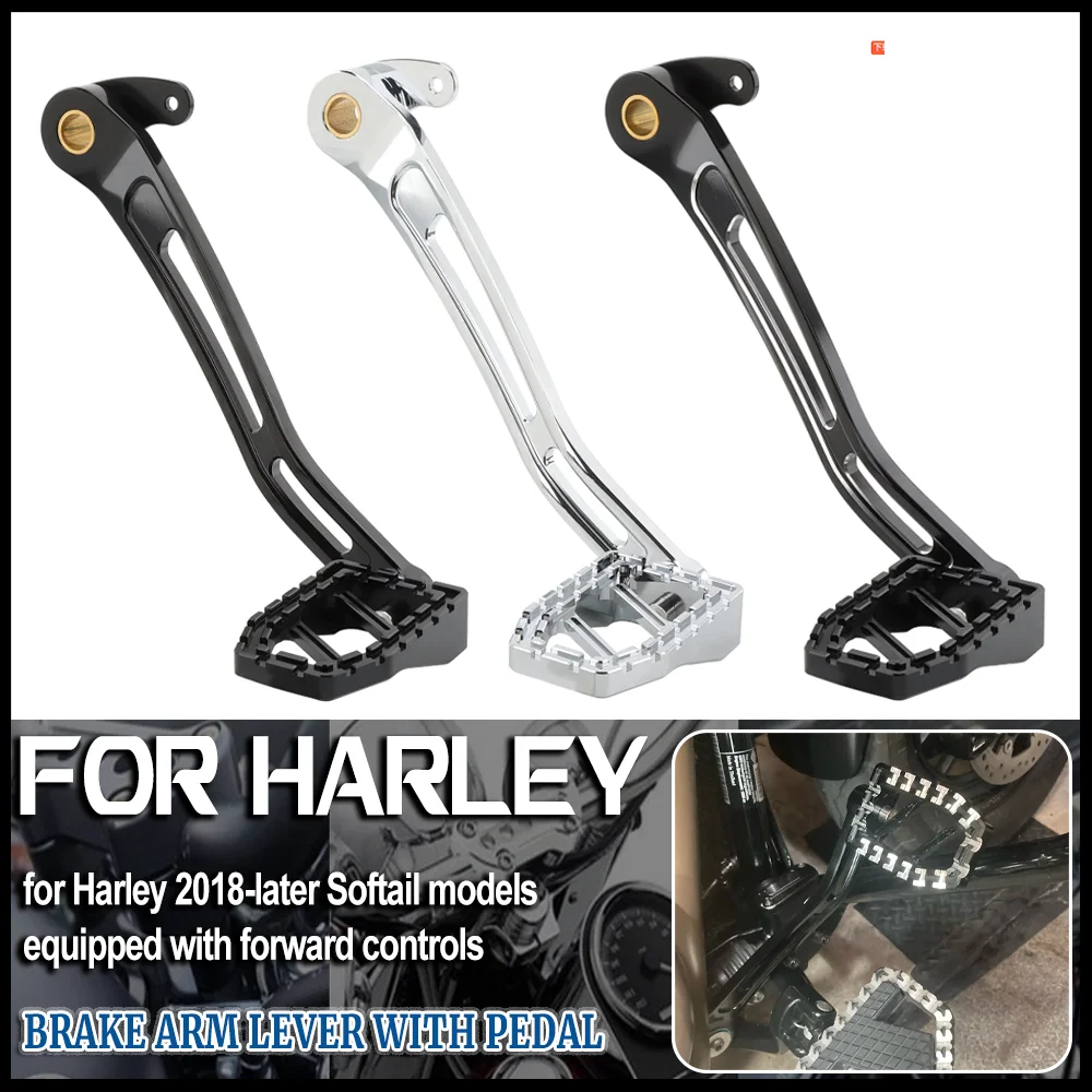 Motorcycle Brake Arm Lever Peg Pedal for Harley Softail Street Fat Bob Sport Glide Fat Boy Low Rider Slim FL FXBB FXBBS 2018-up
Motorcycle Brake Arm Lever Peg Pedal for Harley Softail Street Fat Bob Sport Glide Fat Boy Low Rider Slim FL FXBB FXBBS 2018-up