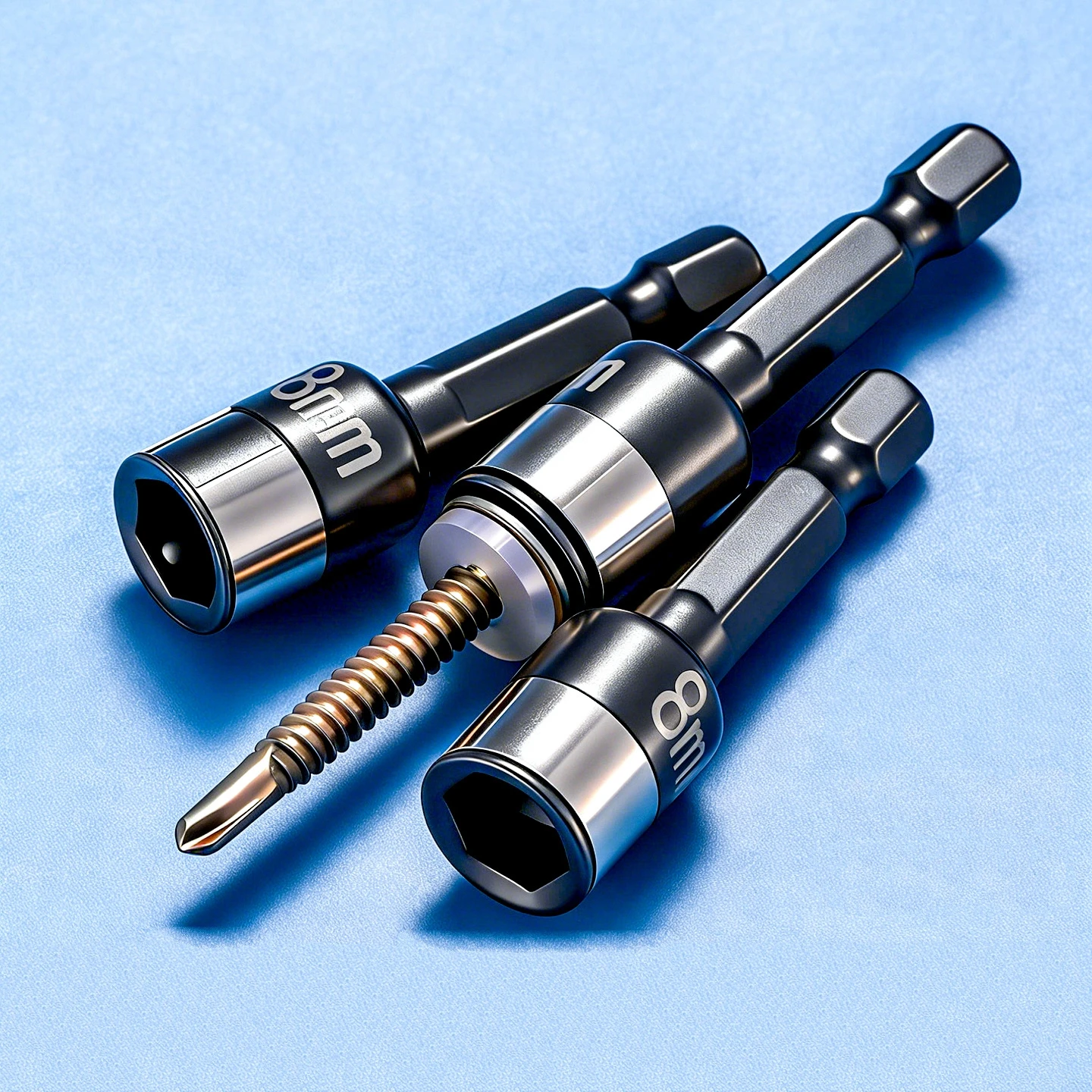 8mm Hex Shank Impact Socket Bits Power Nut Driver Set Metric Socket Drill Bits Chuck Adapter Driver Socket Wrench Tool Parts
8mm Hex Shank Impact Socket Bits Power Nut Driver Set Metric Socket Drill Bits Chuck Adapter Driver Socket Wrench Tool Parts