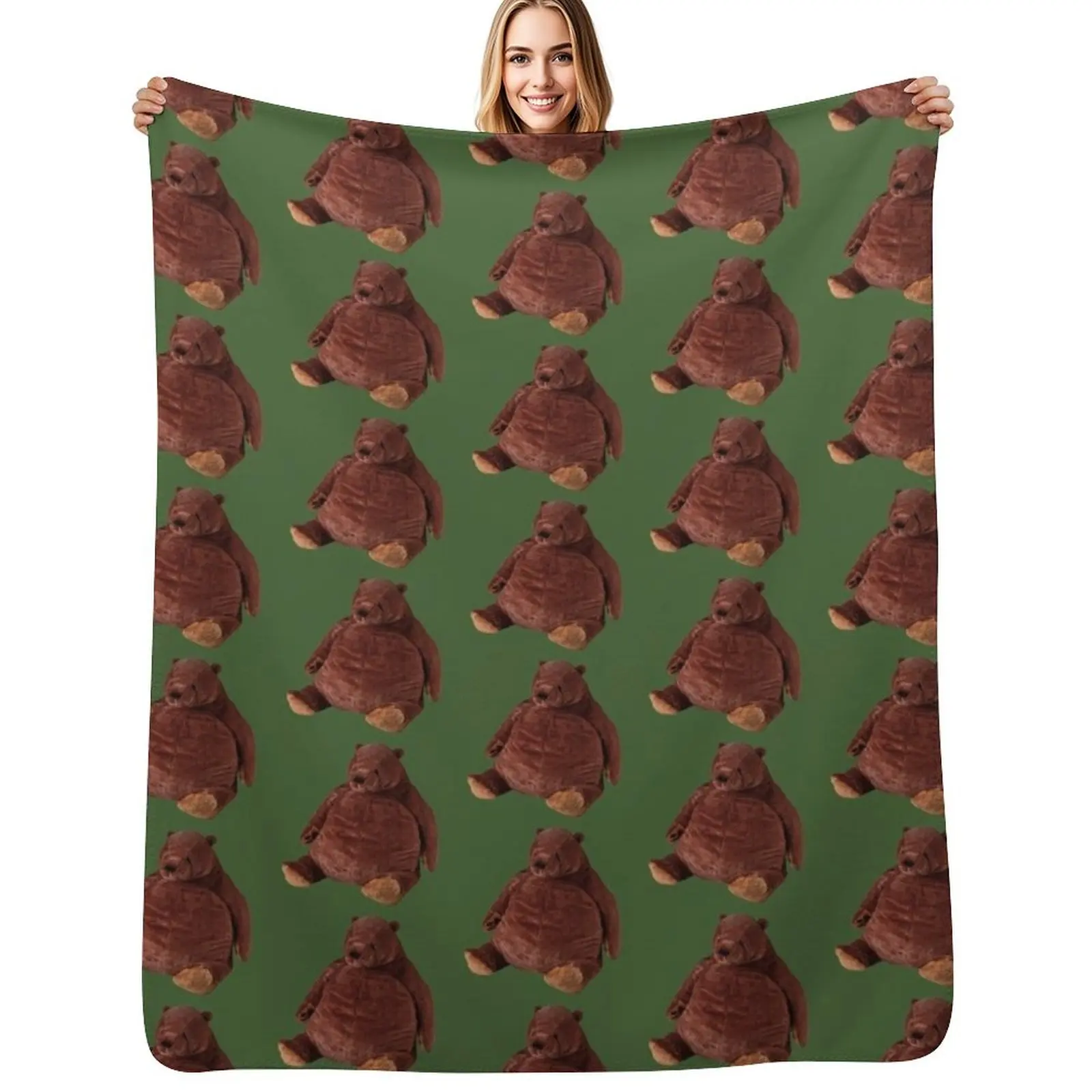 Djungelskog Bear Throw Blanket Warm Throw Blanket Gift for Anniversary
Djungelskog Bear Throw Blanket Warm Throw Blanket Gift for Anniversary
