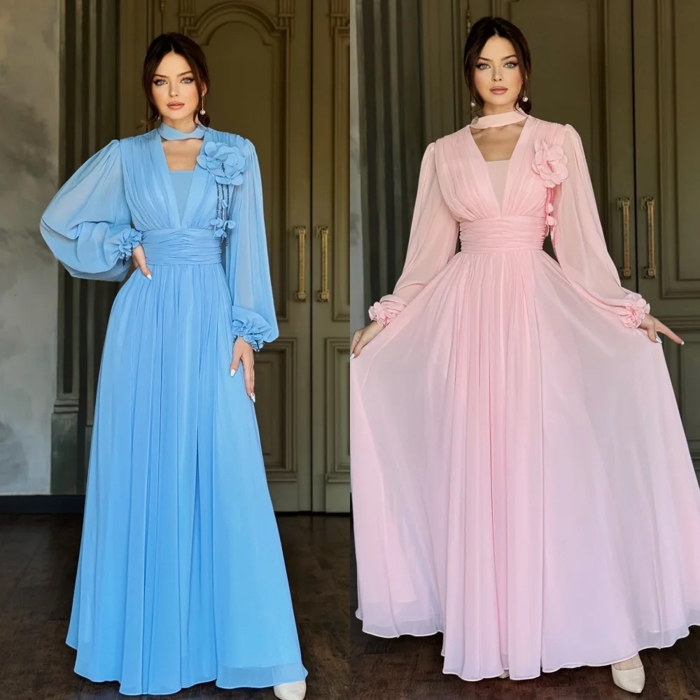 Customized High Quality Chiffon Flower Ruched A-line High Collar Midi Dresses Quinceanera Dresses Sexy Sparkle Sizes Available I
Customized High Quality Chiffon Flower Ruched A-line High Collar Midi Dresses Quinceanera Dresses Sexy Sparkle Sizes Available I
