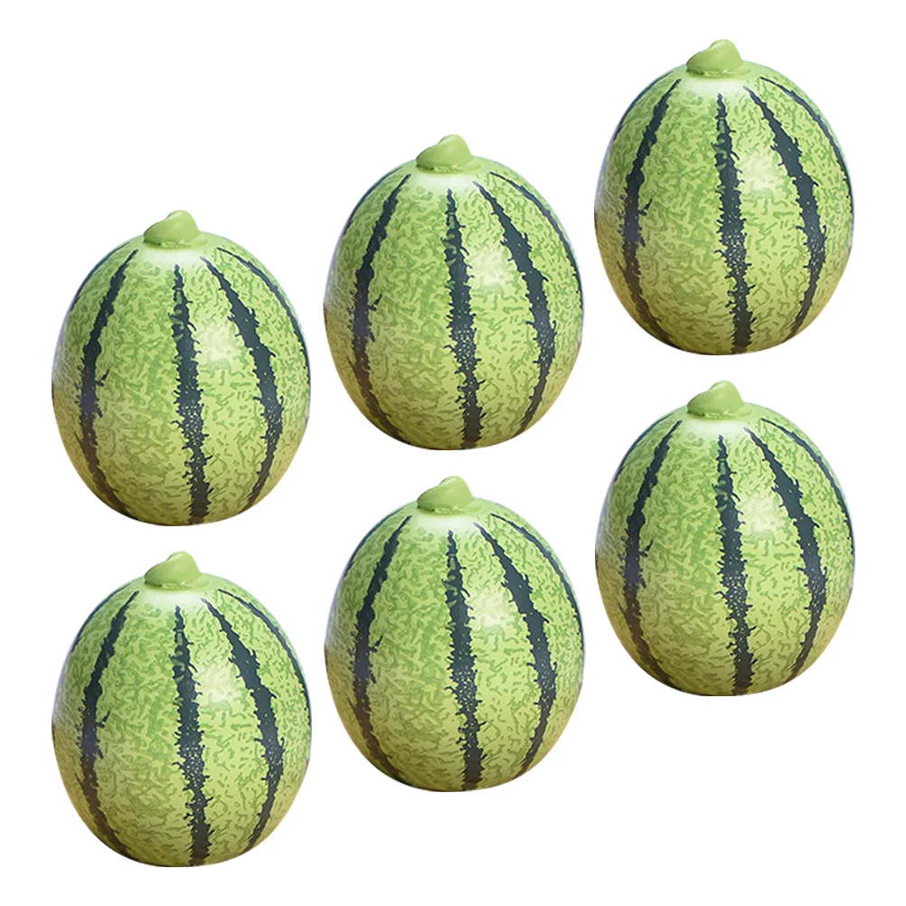 6 Pcs Artificial Fruit Mini Decor House Ornament Faux Watermelons Lemon Miniature Models Food Resin
6 Pcs Artificial Fruit Mini Decor House Ornament Faux Watermelons Lemon Miniature Models Food Resin