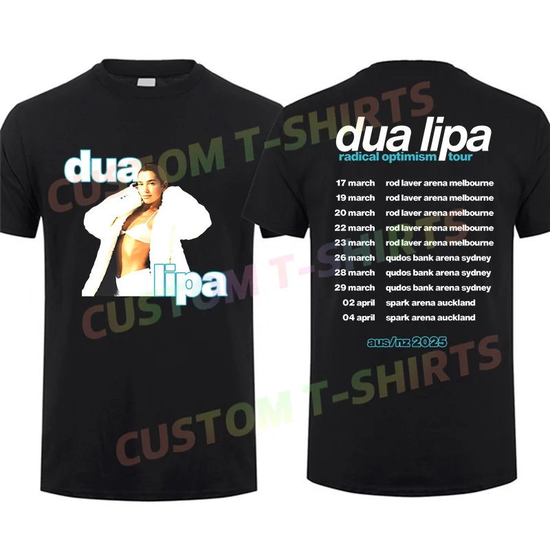 2025 Men T Shirt Casual Dua Radical Optimism Aus NZ Tour Lipa T-shirt Graphic Summer Short Sleeves 100% Cotton S-3XL
2025 Men T Shirt Casual Dua Radical Optimism Aus NZ Tour Lipa T-shirt Graphic Summer Short Sleeves 100% Cotton S-3XL